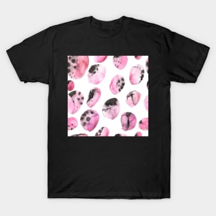 watercolor polka dots seamless pattern T-Shirt